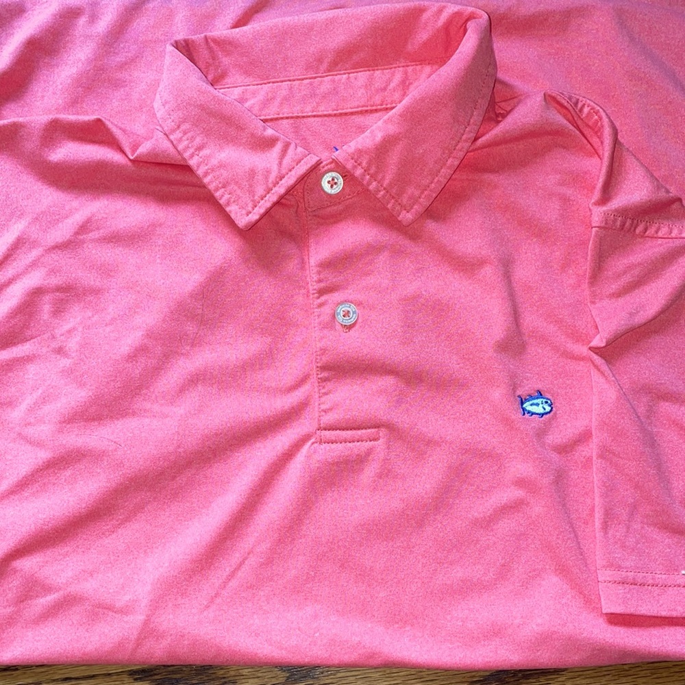 Coral southern tide polo shirt worn once